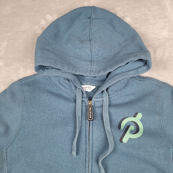 Peloton Women's Hoodie M Full Zip Long Sleeve Size Medium - Picture 7 of 10